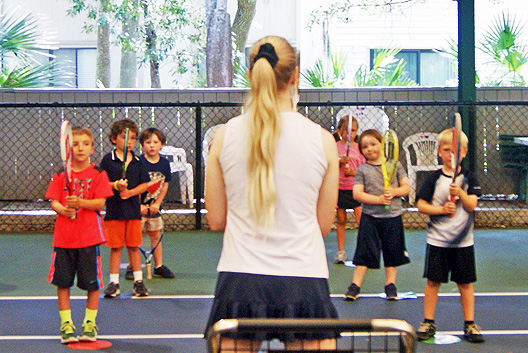 daily junior tennis program for kids